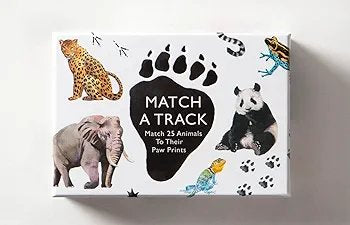 Match a track - Juego de destreza huellas animales