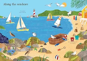 Seashore - Sticker Book