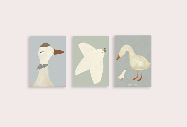 Poster Mama goose - Colección Little One