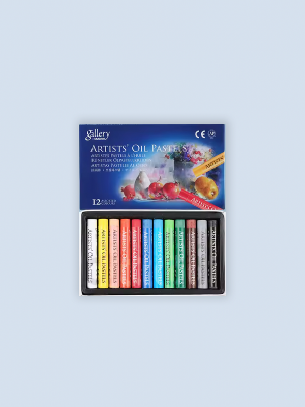 Juego de 12 pinturas pasteles