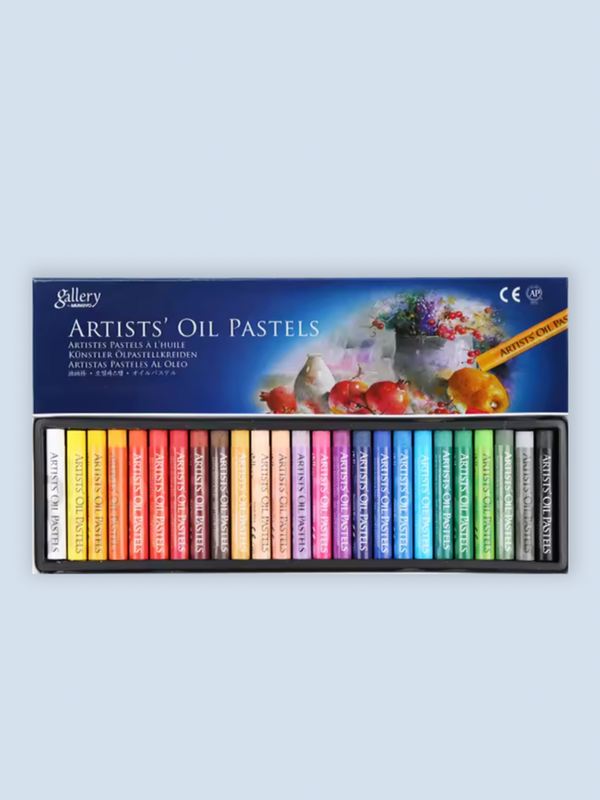 Juego de pinturas pasteles mediano