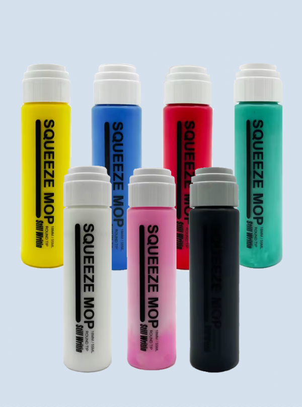 Pintura acrilica en tubo de sello