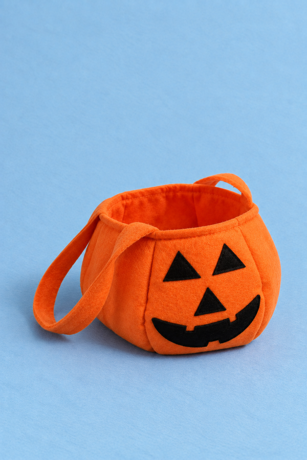 Halloween Pumpkin Felt Bag