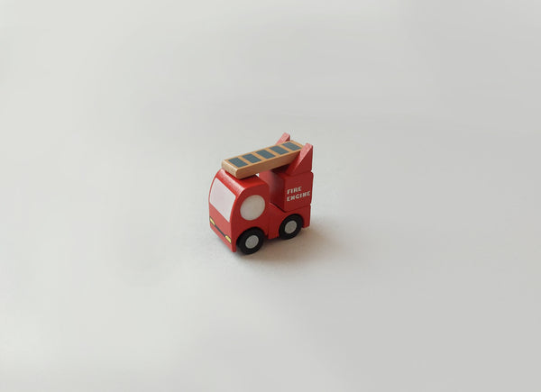 Mini camión de bomberos