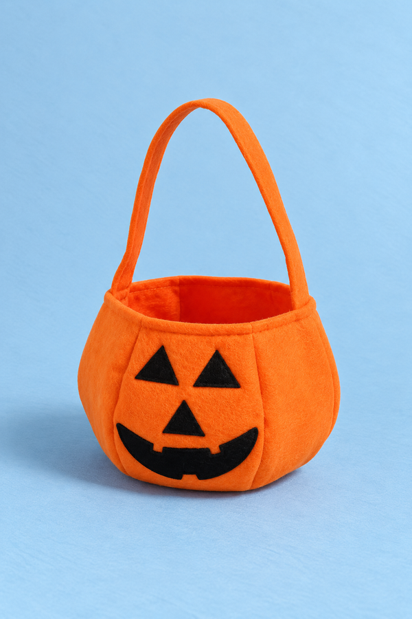 Halloween Pumpkin Felt Bag