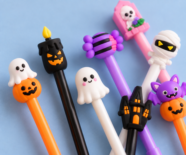 Pack of Halloween themed pens