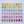 Muestra en resina - Puzzle colores floral